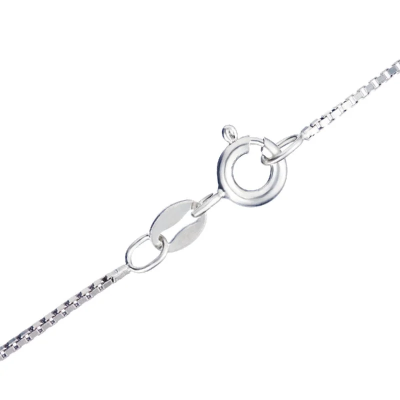 infinity heart pendant necklace -1.25 ct Blue Sapphire Pendant in Sterling Silver