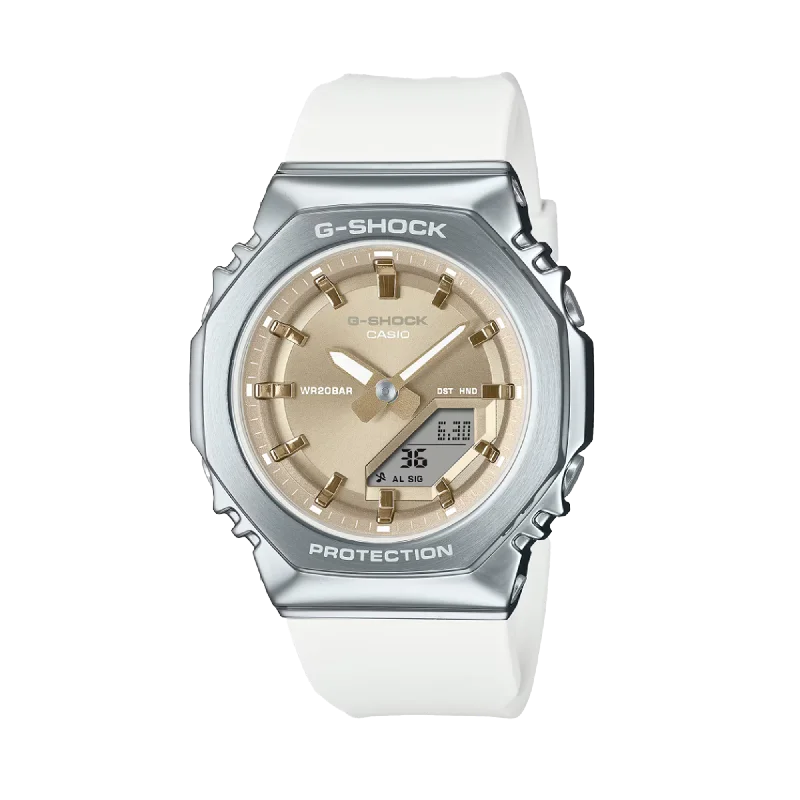 best luxury watches for men with innovative designs and craftsmanship -Casio G-SHOCK Stainless Steel Analogue Digital Watch GMS2110-7A9