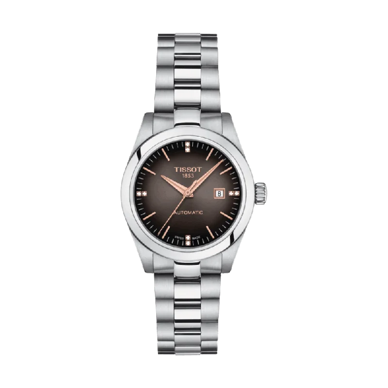 women's watches with delicate faces and modern designs -Tissot T-Lady Automatic Watch