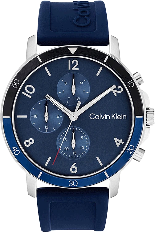 rugged sport watches for men with high water resistance and durability -25200071 Calvin Klein Watch For Men With 2 Year International Warranty