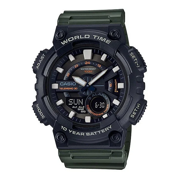 high-tech sport watches for men with Bluetooth connectivity -AEQ110W-3A