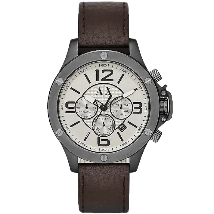 men's watches with intricate detailing and leather straps -Armani Exchange AX1519 Men Watch