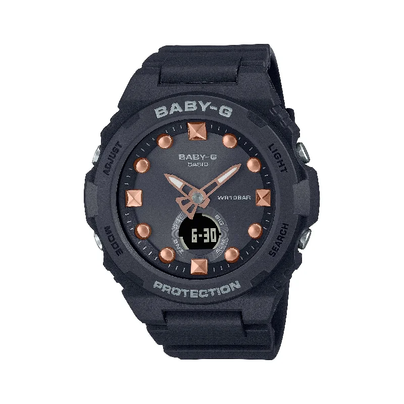 rugged sport watches for men with high water resistance and durability -BGA320-1A