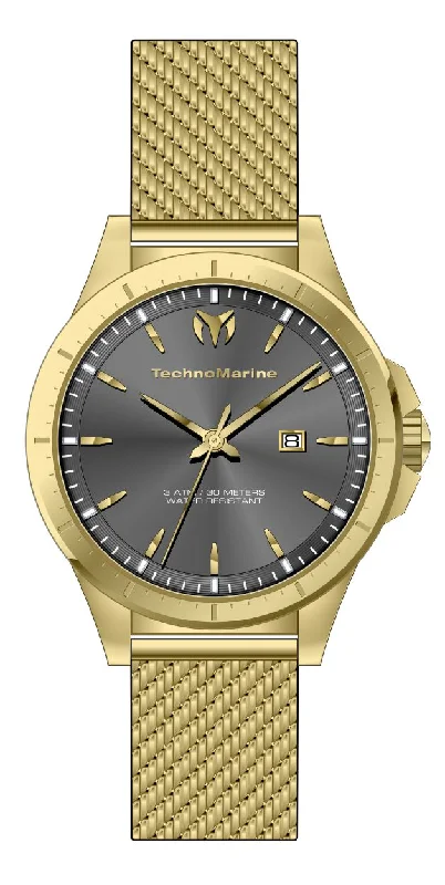 men’s watches with minimalist face designs and durable rubber straps -Band For Technomarine TM-822007