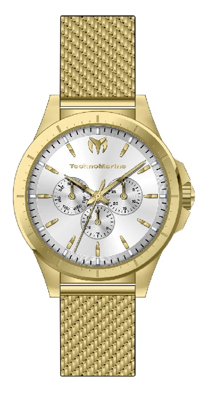 elegant women’s watches with leather straps and slim, sleek faces -Band For Technomarine TM-822021