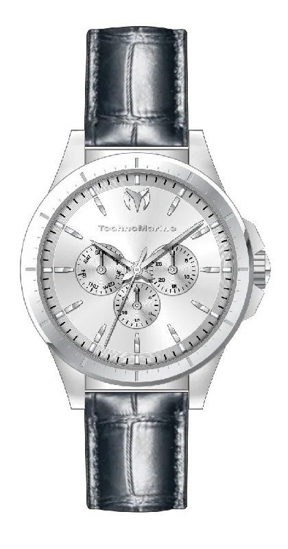 women's watches with sparkling accents and metal link bands -Band For Technomarine TM-822025