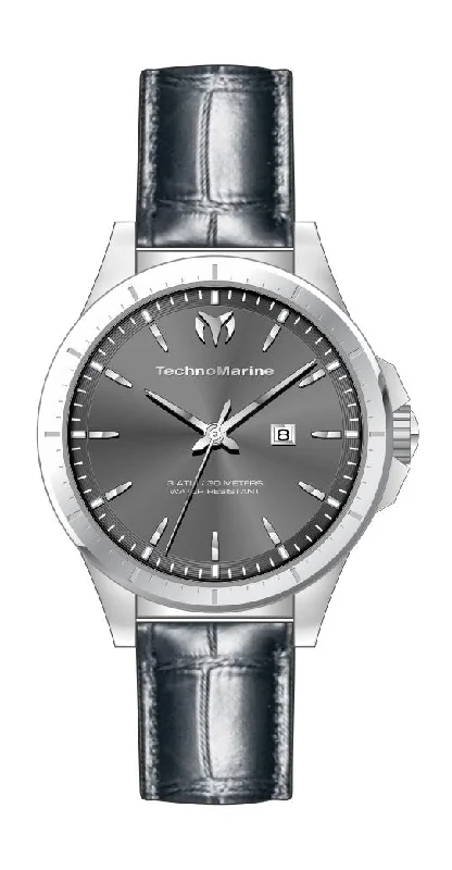 watches for women with minimalist designs and leather bands -Band For Technomarine TM-822040