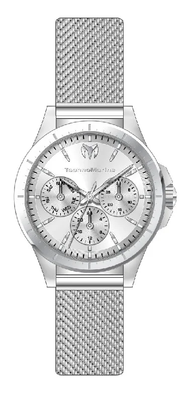 best watches for women with stainless steel bands and diamond accents -Band For Technomarine TM-822047