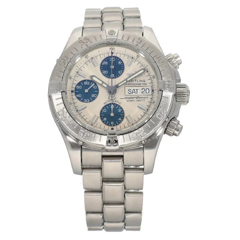 women's watches with delicate dials and high-quality metal bands -Breitling Superocean A13340 42mm Stainless Steel Watch