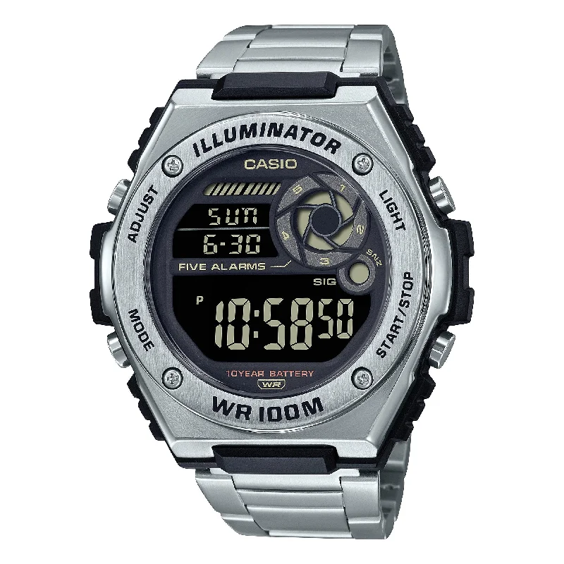 high-tech digital watches for men with advanced activity tracking -MWD100HD-1B