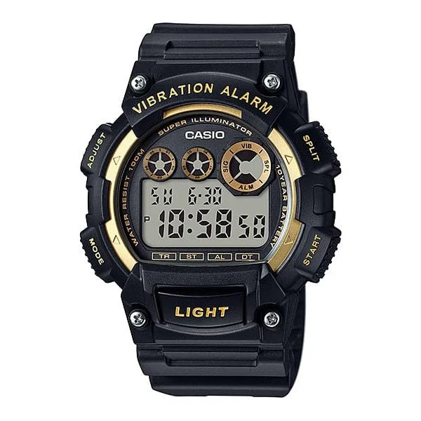 durable sport watches for men with built-in compass -W735H-1A2