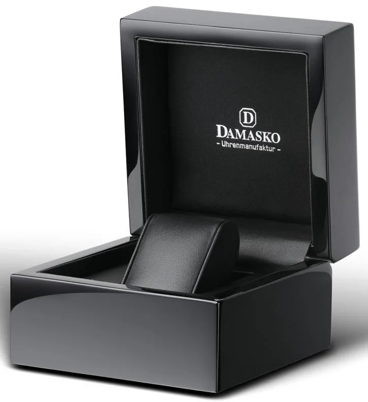 men's watches with automatic movement and modern digital features -Damasko Watch Box Square Black