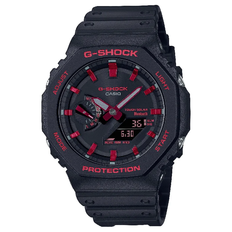 premium sport watches for men with built-in heart rate monitoring -GAB2100BNR-1A