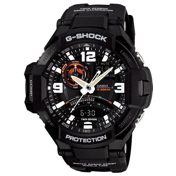 luxury digital watches for men with advanced GPS and fitness features -GA1000-1A