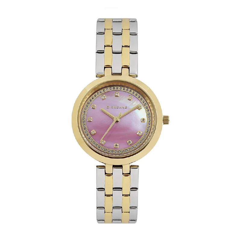 men’s watches with classic designs and adjustable straps -Giordano 2821-44 Analog Pink Dial Watch For Women