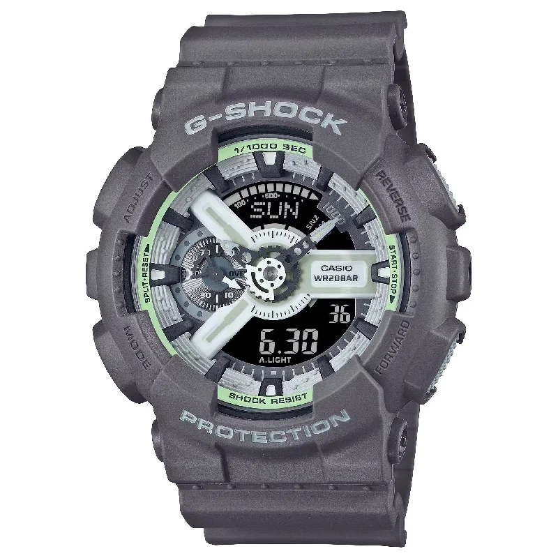 rugged sport watches for men with high water resistance and durability -GA110HD-8A