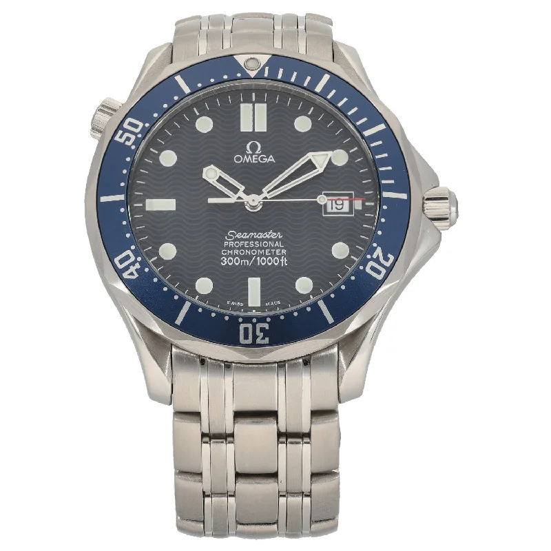 luxury men's watches with unique materials and hand-finished details -Omega Seamaster 2531.80.00 41mm Stainless Steel Watch