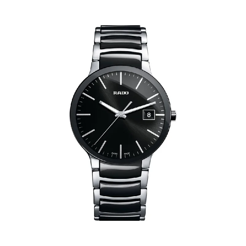 luxury men's watches with unique materials and hand-finished details -Rado Centrix R30934162 Watch Men