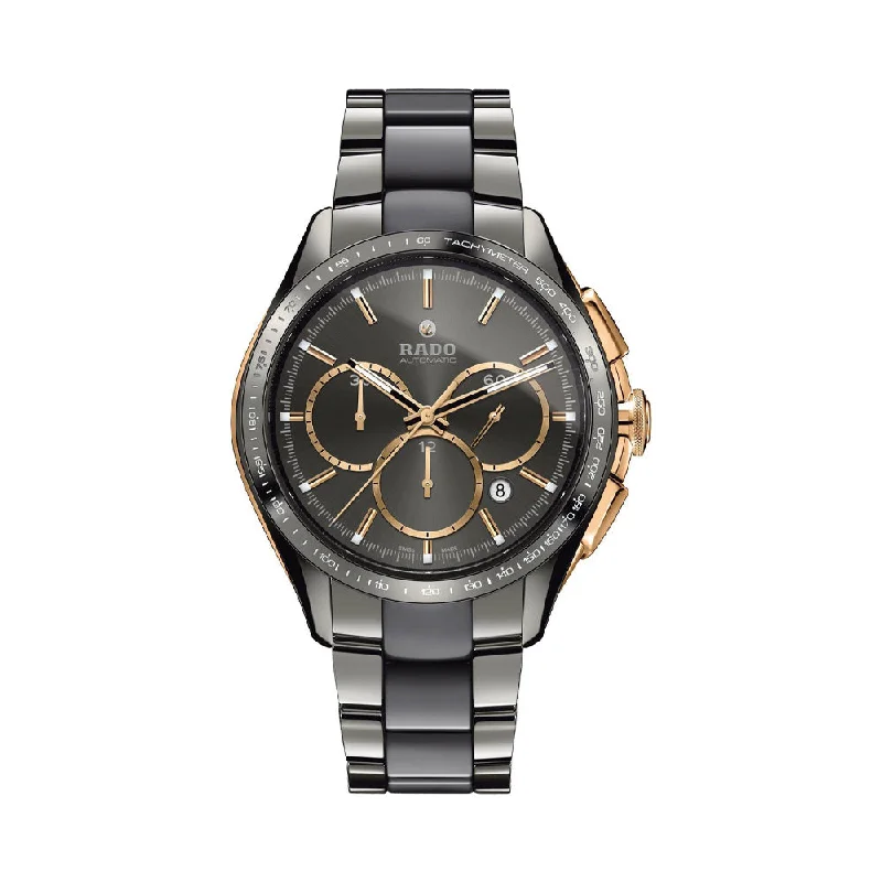 men’s watches with elegant designs and interchangeable bands -Rado HyperChrome Automatic Chronograph R32118102 Men Watch