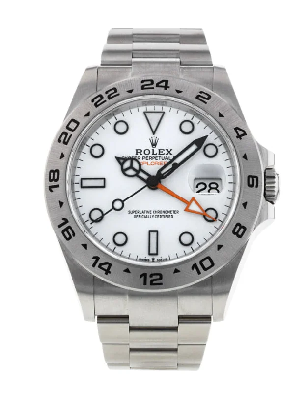 luxury women’s watches with high-quality stainless steel bands -Rolex Explorer II Men's Watch