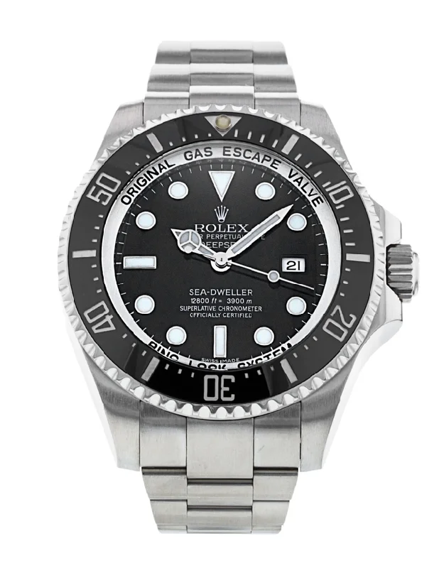 smartwatches for men with heart rate and sleep tracking features -Rolex Sea-Dweller Deepsea Men's Watch