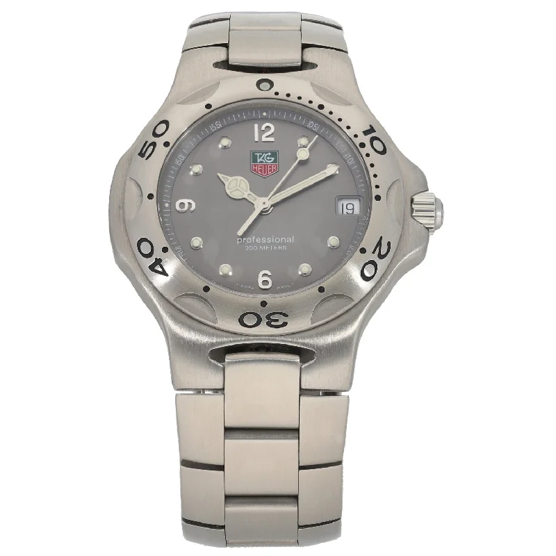 luxury women’s watches with high-quality stainless steel bands -Tag Heuer Kirium WL1111 38mm Stainless Steel Watch